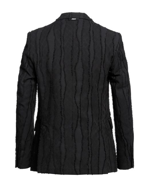 MSGM Black Blazer for men