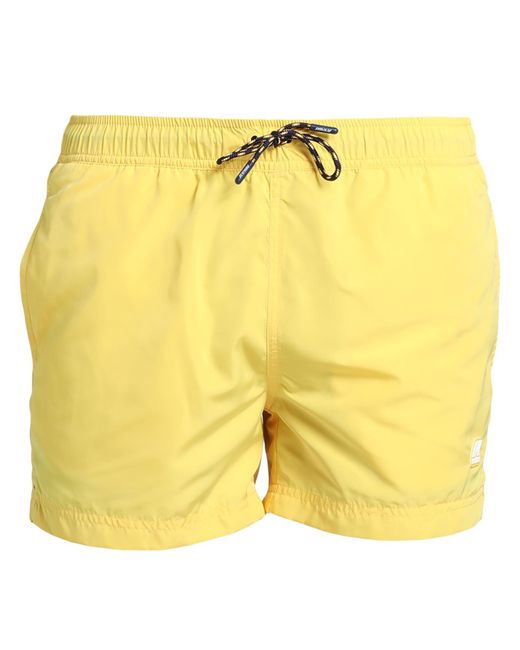 K-Way Yellow Swim Trunks for men