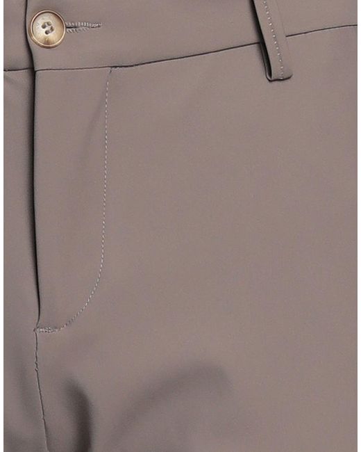 AT.P.CO Gray Khaki Pants Polyamide, Elastane for men