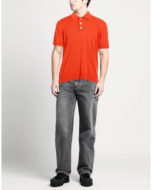 Pullover di Amaranto in Orange da Uomo