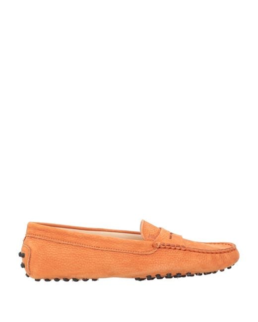 Tod's Orange Mokassin