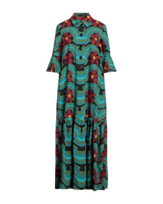 LaDoubleJ Green Maxi-Kleid
