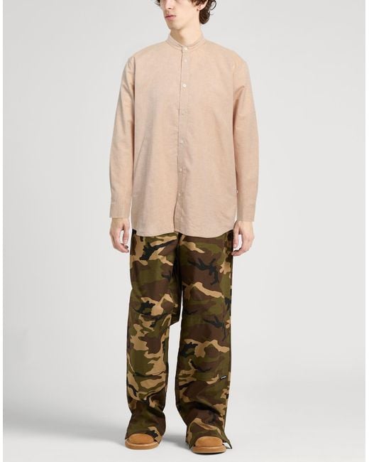 Camicia di Minimum in Natural da Uomo