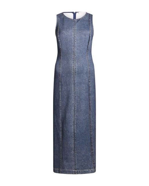 Rag & Bone Blue Midi Dress