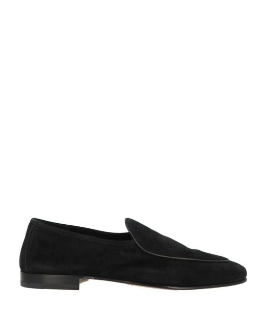 Officine Creative Black Loafers Leather for men