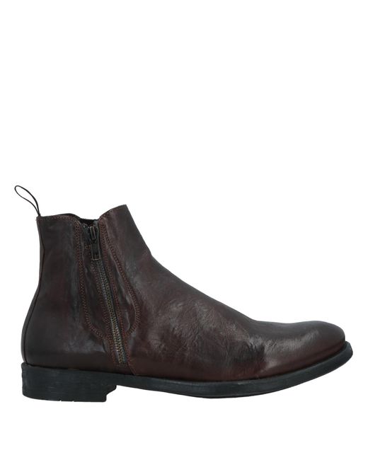 Pawelk's Leather Ankle Boots in Dark Brown (Brown) for Men | Lyst