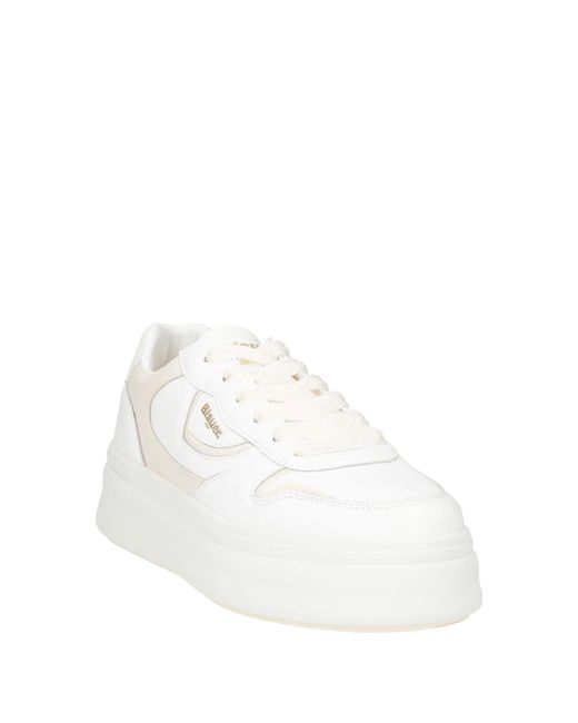 Blauer White Trainers