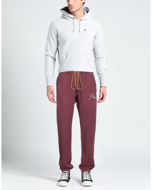 Rhude Red Trouser for men
