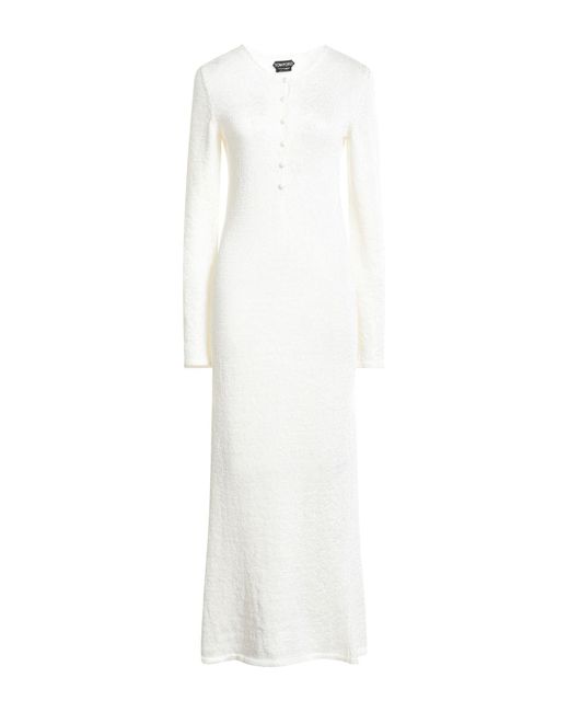 Tom Ford White Maxi Dress
