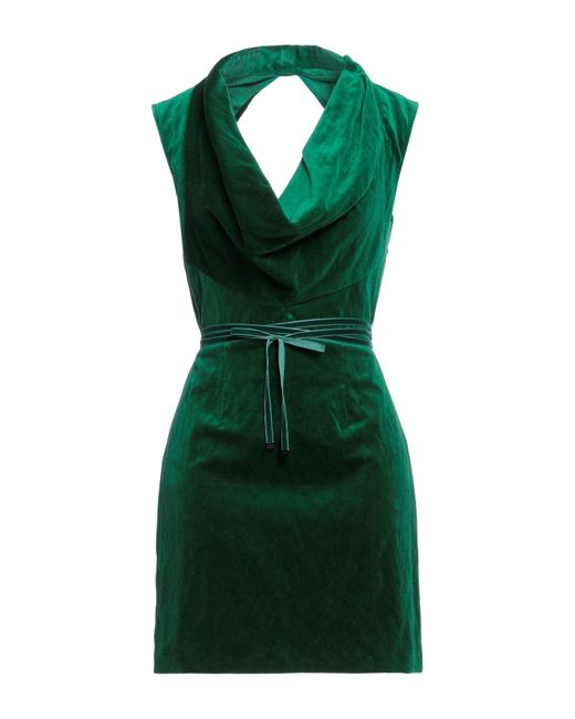 DSquared² Green Mini Dress