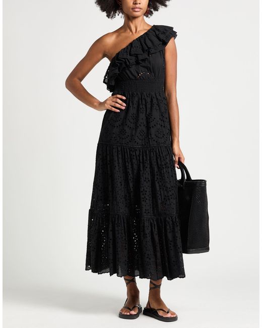 No Secrets Black Maxi Dresses