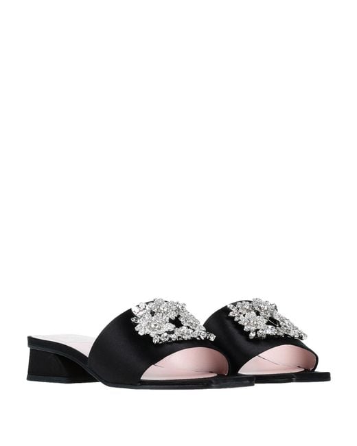 Roger Vivier Black Sandals