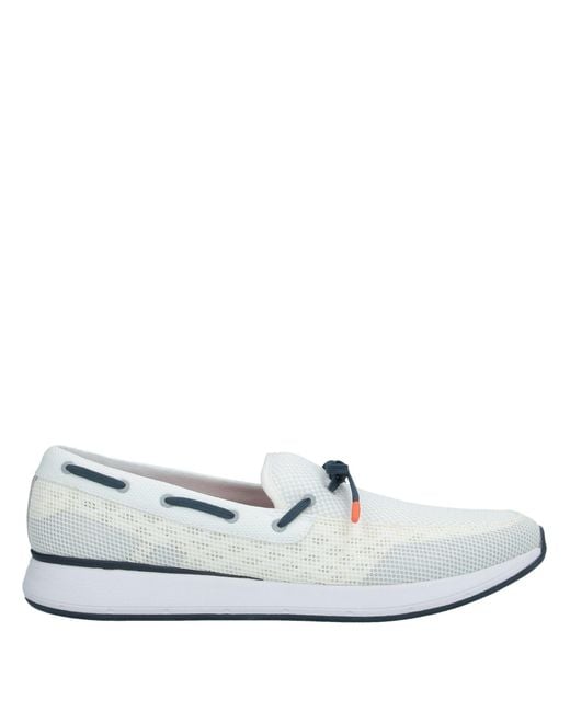 Swims White Sneakers Textile Fibers for men