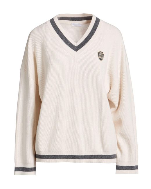 Pullover Brunello Cucinelli de color Natural