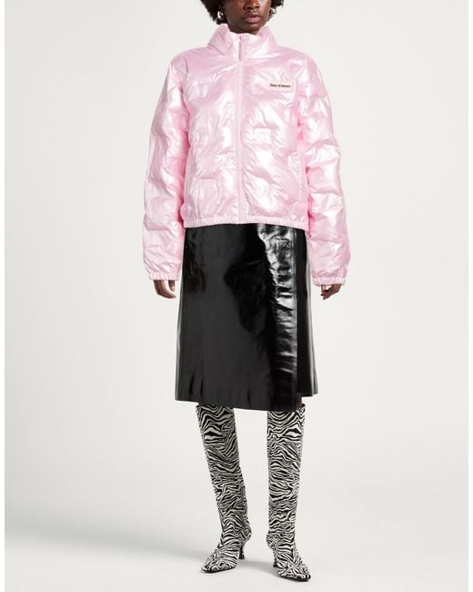 Juicy Couture Pink Pufferjacke & Daunenjacke
