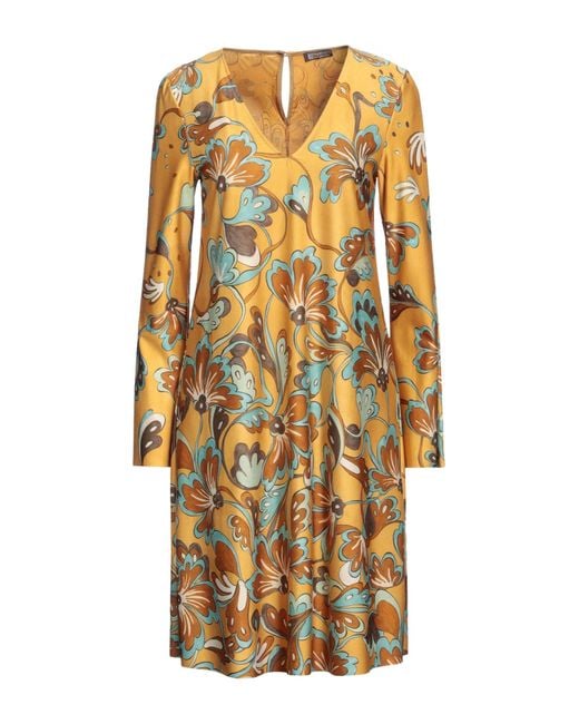Maliparmi Metallic Midi Dress