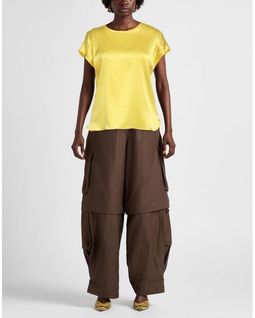 Top Pinko de color Yellow