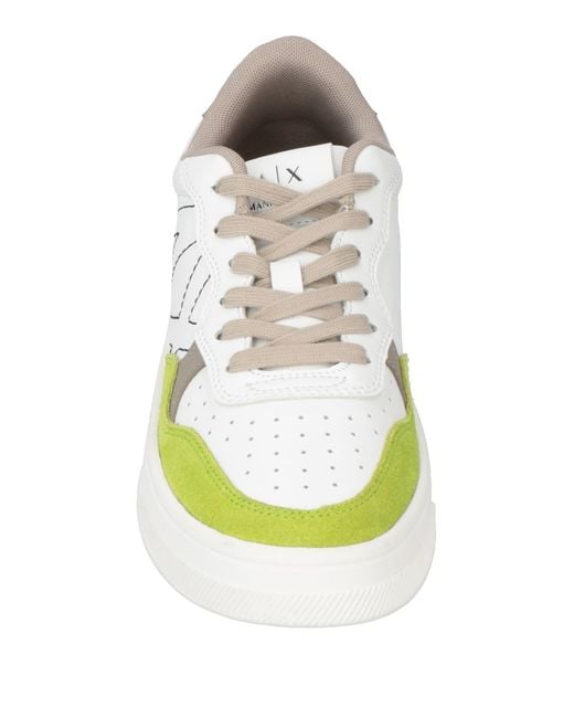 ARMANI EXCHANGE Green Trainers