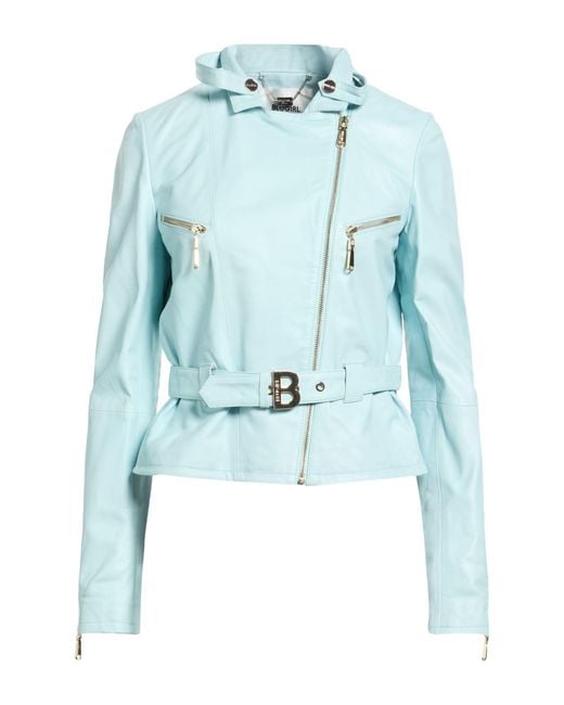 Blugirl Blumarine Blue Sky Jacket Lambskin