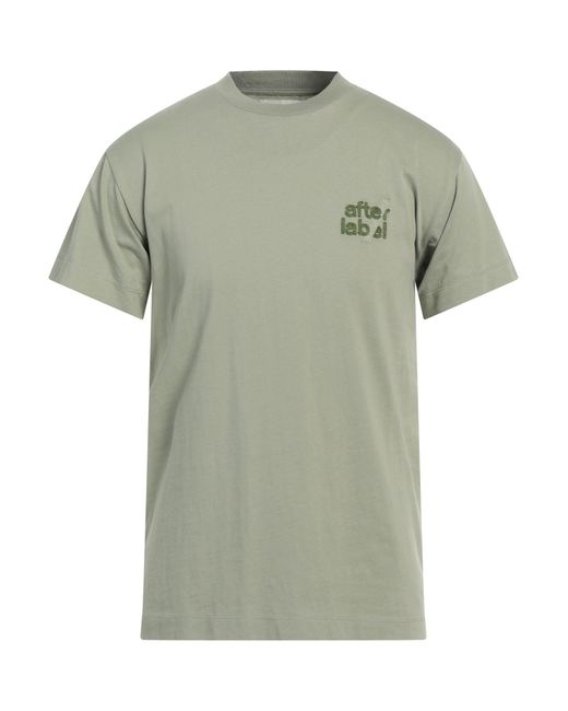 AFTER LABEL Green T-shirt for men