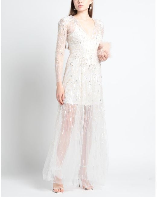 Vestito Lungo di Elisabetta Franchi in White