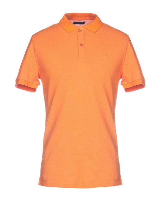 AT.P.CO Orange Polo Shirt for men