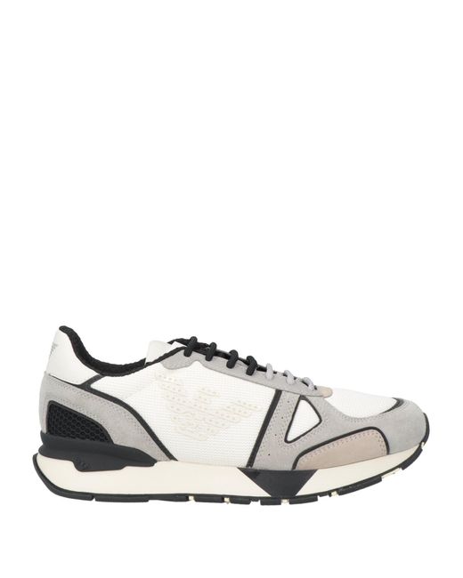 Emporio Armani White Sneakers for men