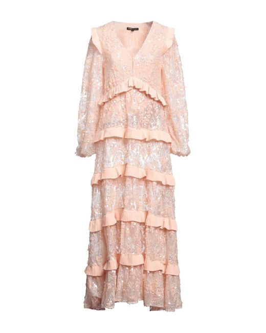 Maje Pink Maxi-Kleid
