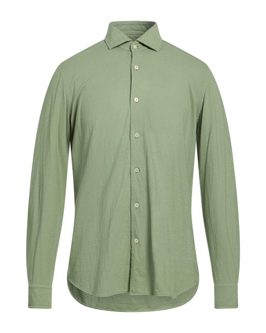 Guglielminotti Green Shirt for men