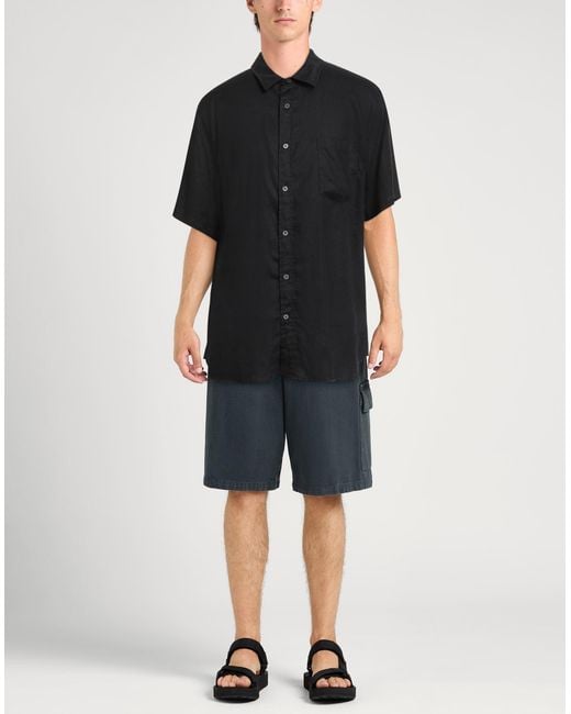 Camicia di Vince in Black da Uomo