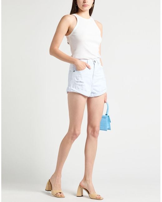 One Teaspoon Blue Denim Shorts