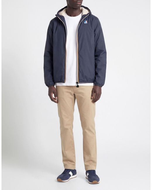 K-Way Blue Jackets for men