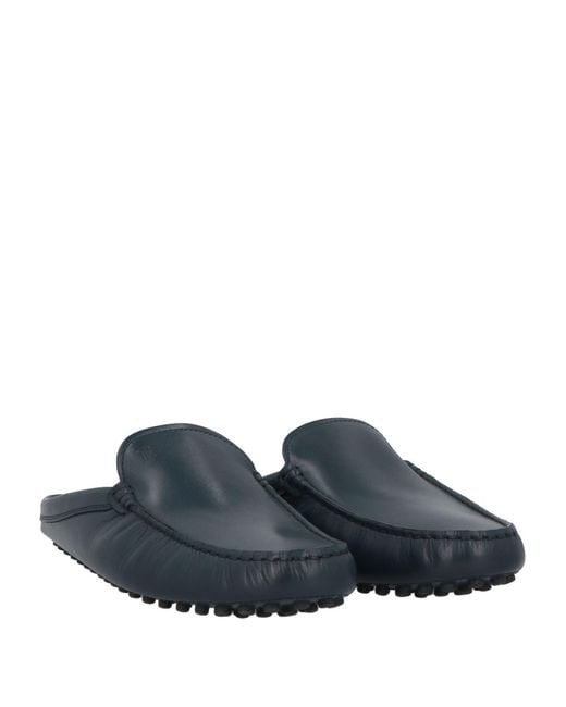 Tod's Blue Midnight Mules & Clogs Leather for men