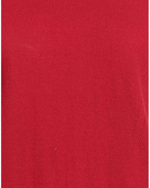 EMMA & GAIA Red Rollkragenpullover