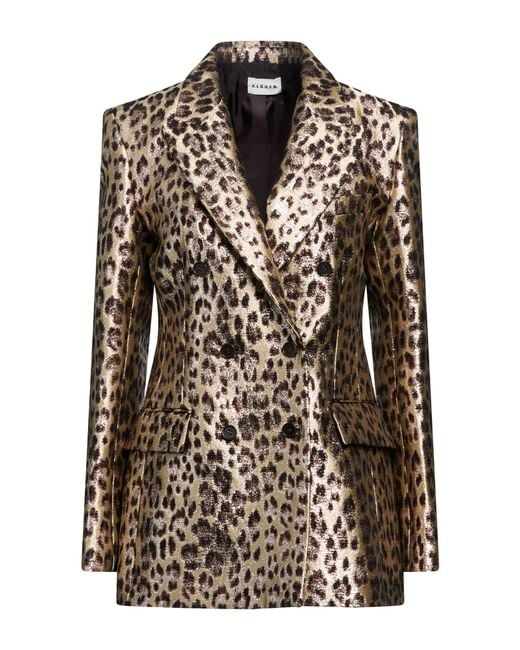P.A.R.O.S.H. Metallic Blazer Cotton, Polyester, Metal, Polyamide