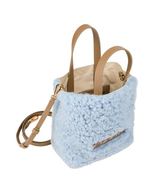 Borsa A Mano di Marni in Blue