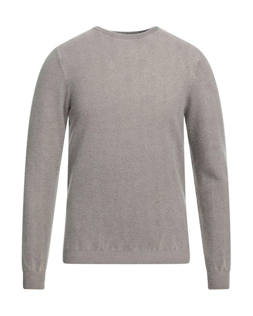 Boglioli Gray Sweater for men
