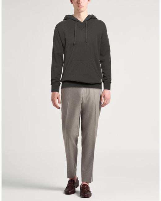 Crossley Gray Sweatshirt Cotton for men