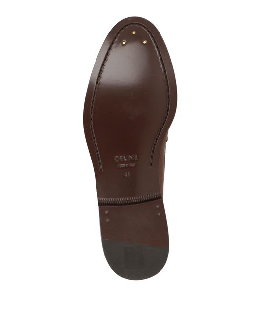 Céline Brown Loafers Leather for men