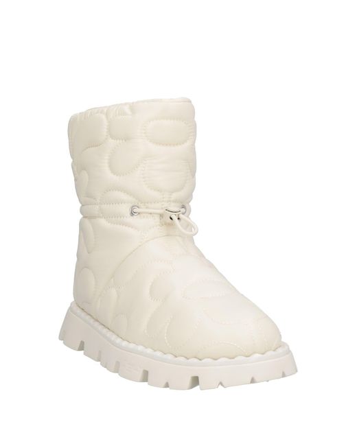 Ash Natural Ankle Boots