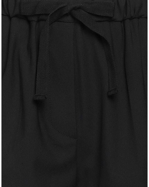 Brian Dales Black Pants Wool, Polyamide, Elastane