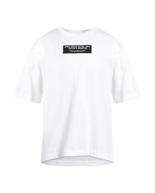 Dolce & Gabbana White T-shirt for men