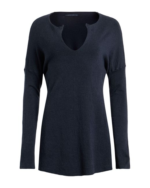 Transit Blue Par-Such Midnight Sweater Lyocell, Cashmere, Silk, Elastane