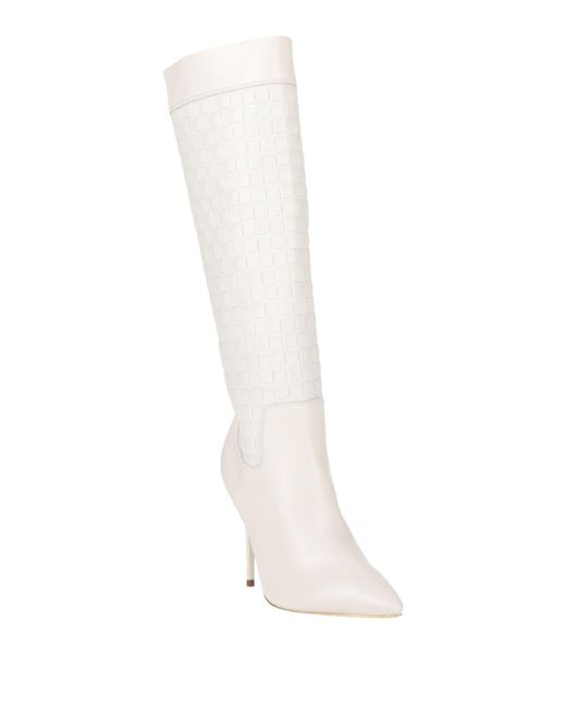 GOLD&ROUGE White Boot