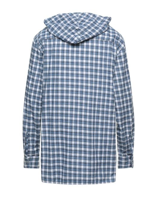 Lanvin Blue Shirt Cotton for men