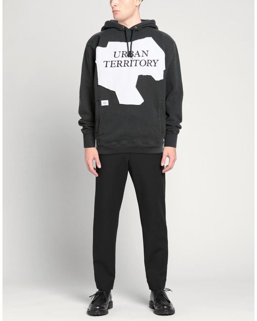 (w)taps Gray Sweatshirt for men