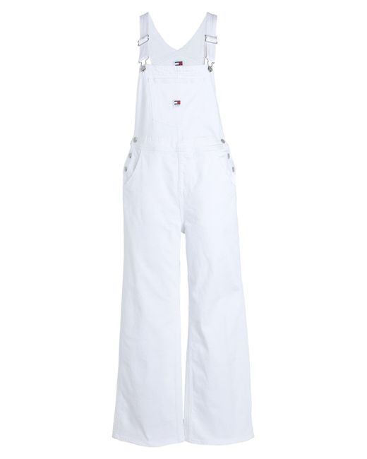 Tommy Hilfiger White Dungarees
