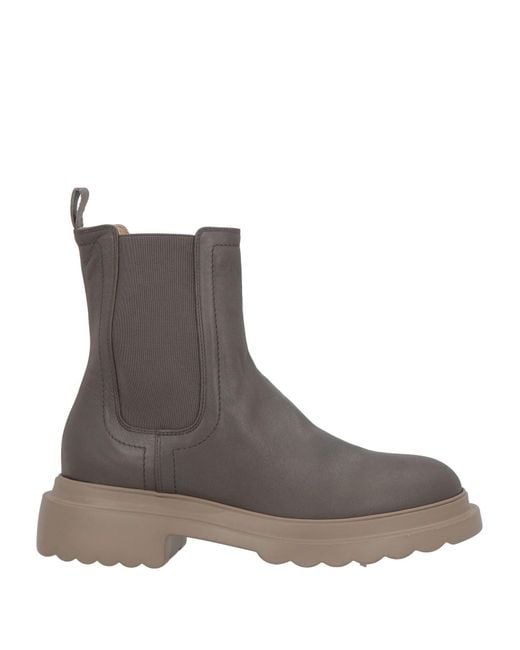 Pomme D'or Brown Ankle Boots