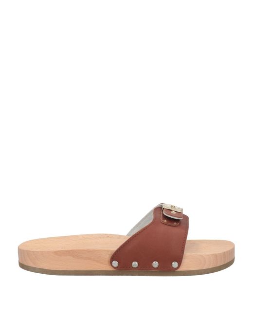 MyChalom Pink Mules & Clogs Soft Leather