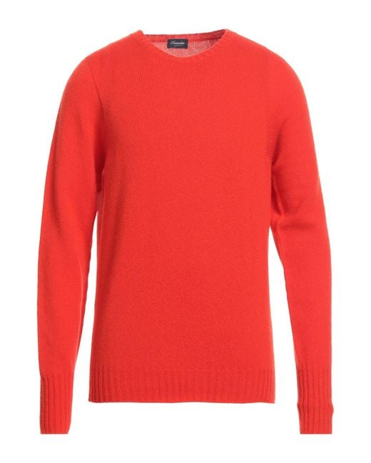 Pullover Drumohr de hombre de color Red